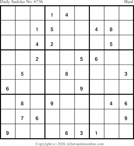Killer Sudoku for 8/13/2026