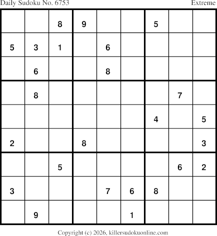 Killer Sudoku for 8/30/2026