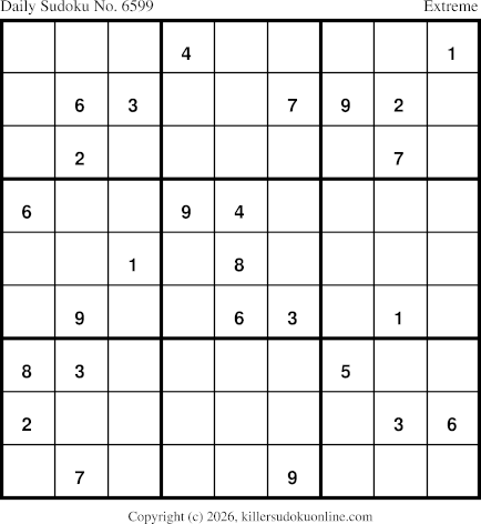 Killer Sudoku for 3/29/2026