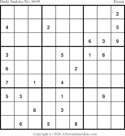 Killer Sudoku for 5/18/2026