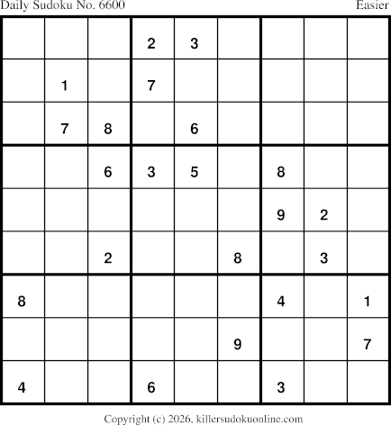 Killer Sudoku for 3/30/2026