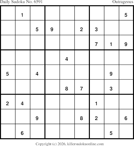 Killer Sudoku for 3/21/2026