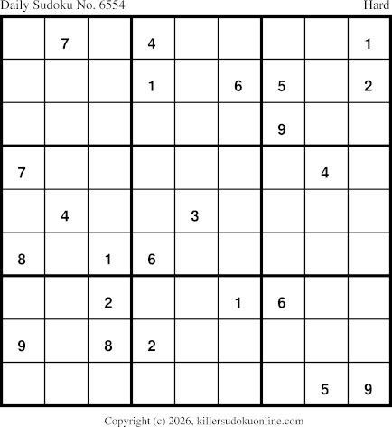 Killer Sudoku for 2/12/2026