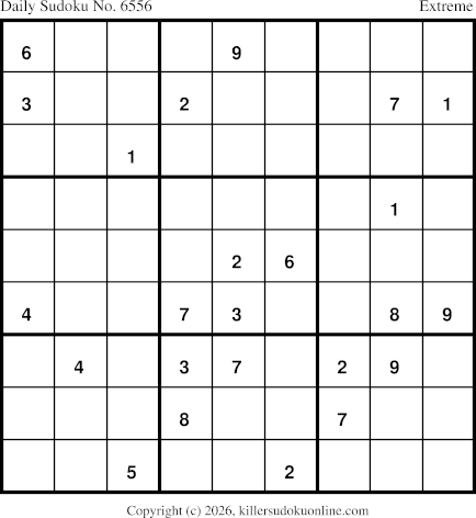 Killer Sudoku for 2/14/2026