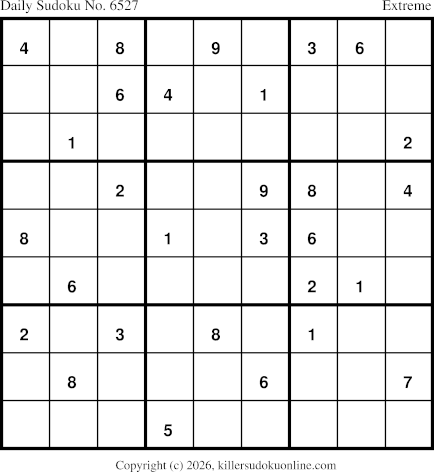 Killer Sudoku for 1/16/2026