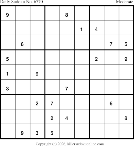 Killer Sudoku for 9/16/2026