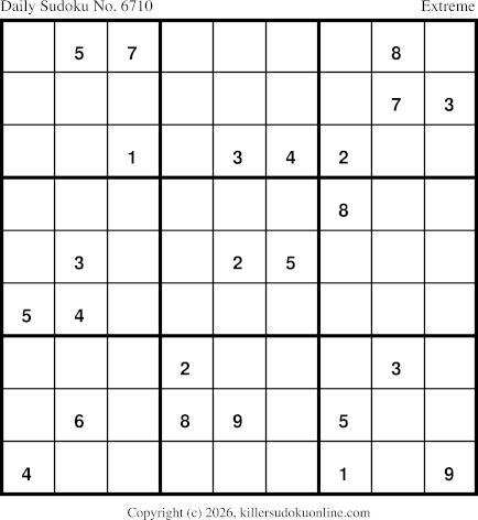 Killer Sudoku for 7/18/2026
