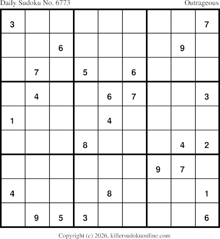 Killer Sudoku for 9/19/2026