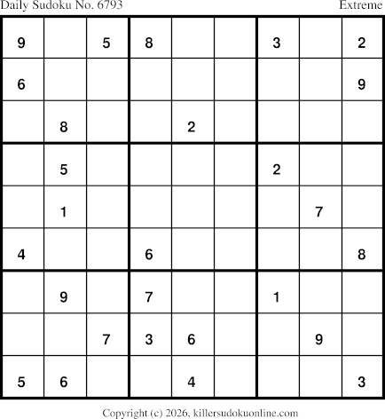 Killer Sudoku for 10/9/2026