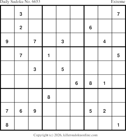 Killer Sudoku for 5/22/2026