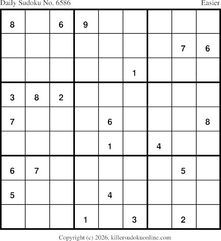 Killer Sudoku for 3/16/2026