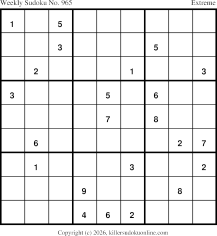 Killer Sudoku for 9/7/2026