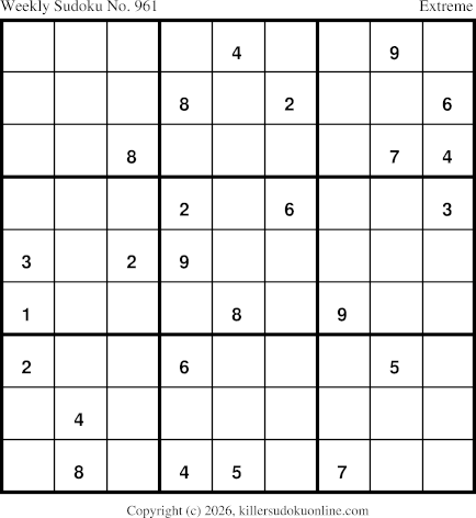 Killer Sudoku for 8/10/2026