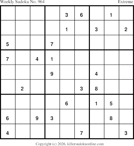 Killer Sudoku for 8/31/2026