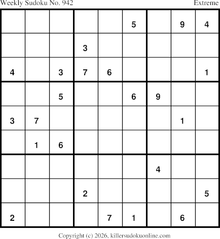 Killer Sudoku for 3/30/2026