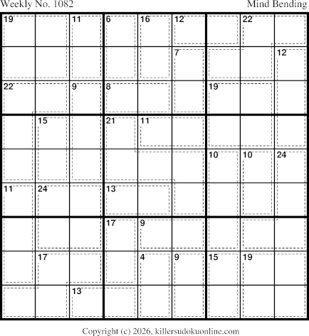 Killer Sudoku for 10/5/2026